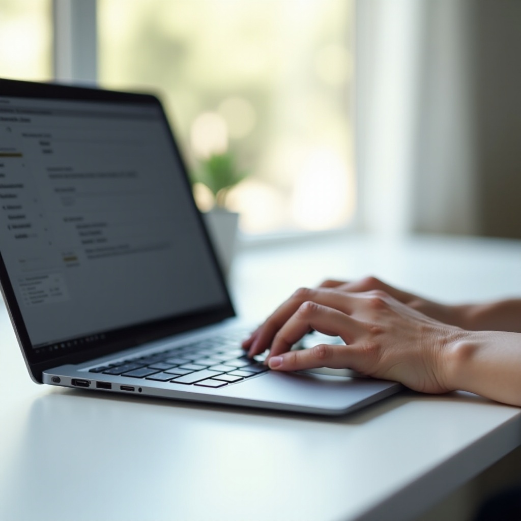 Configurações do touchpad do Windows 11