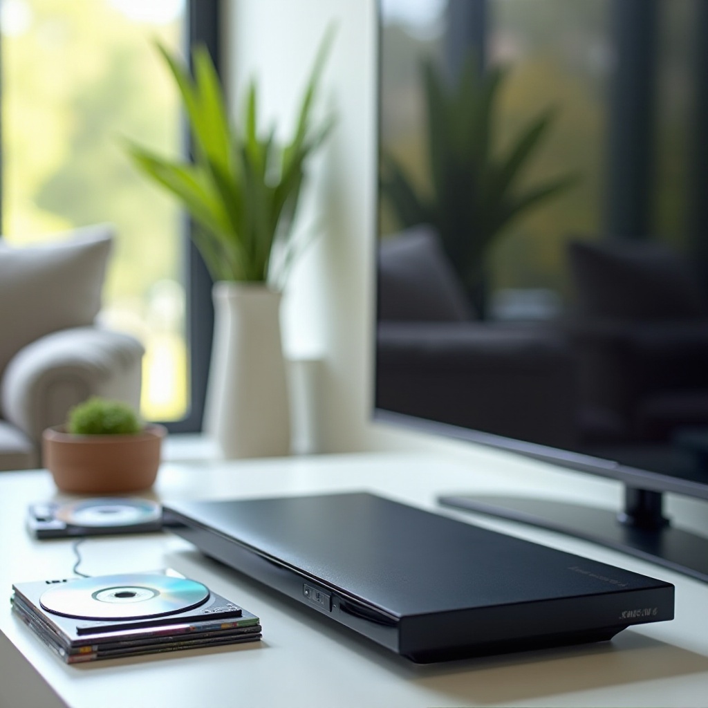 como assistir a um DVD em uma Smart TV Samsung