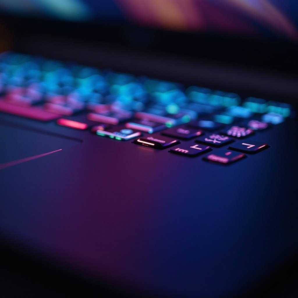 ไฟคีย์บอร์ด Lenovo Vantage Legion ของฉัน