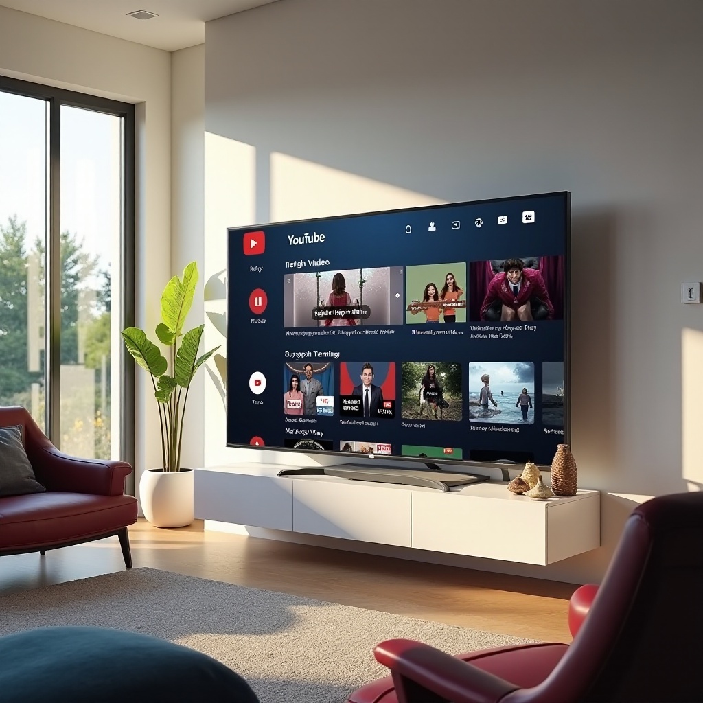 melhor smart TV para assistir YouTube
