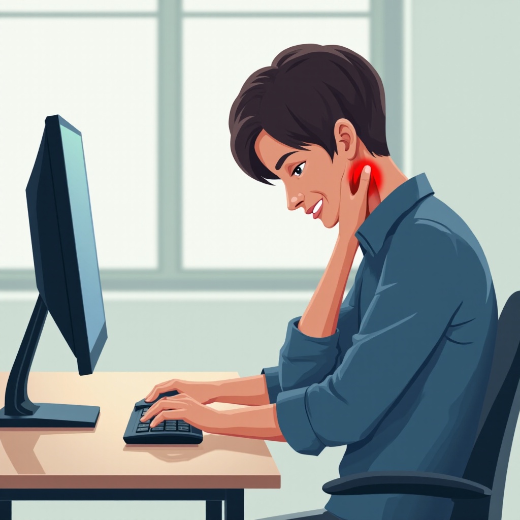 ข้อมือเจ็บจากการใช้เมาส์