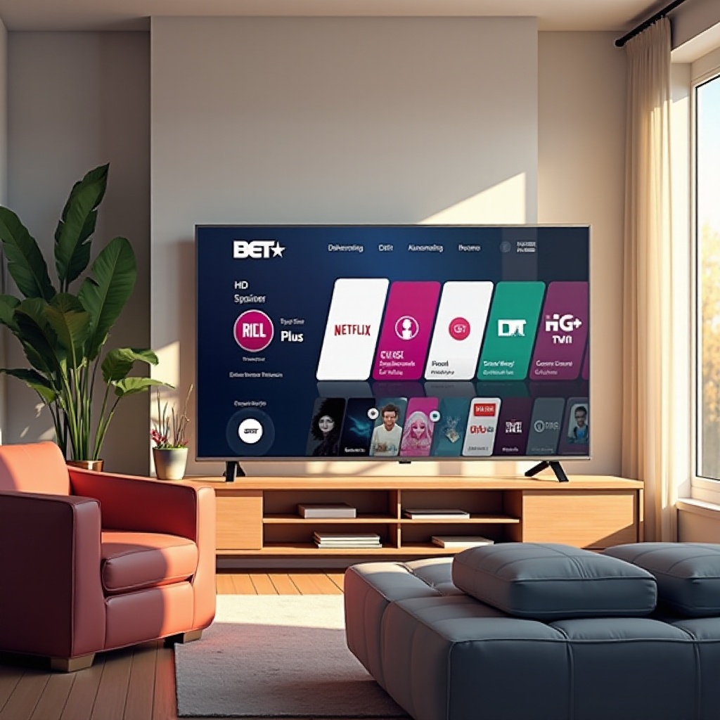 como assistir Bet Plus na LG Smart TV
