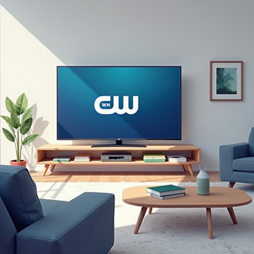 como assistir CW em uma Smart TV Samsung