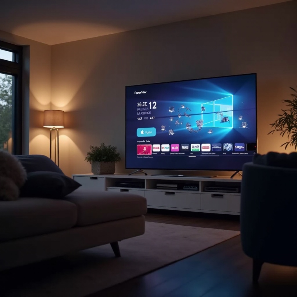 como assistir Freeview em uma Smart TV Samsung