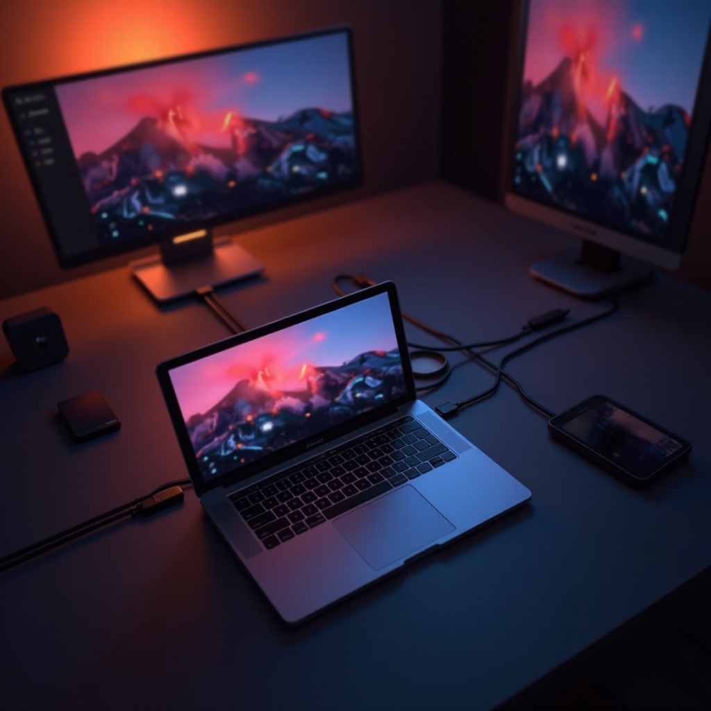 MacBook Pro รองรับ MST ผ่าน USB-C หรือไม่