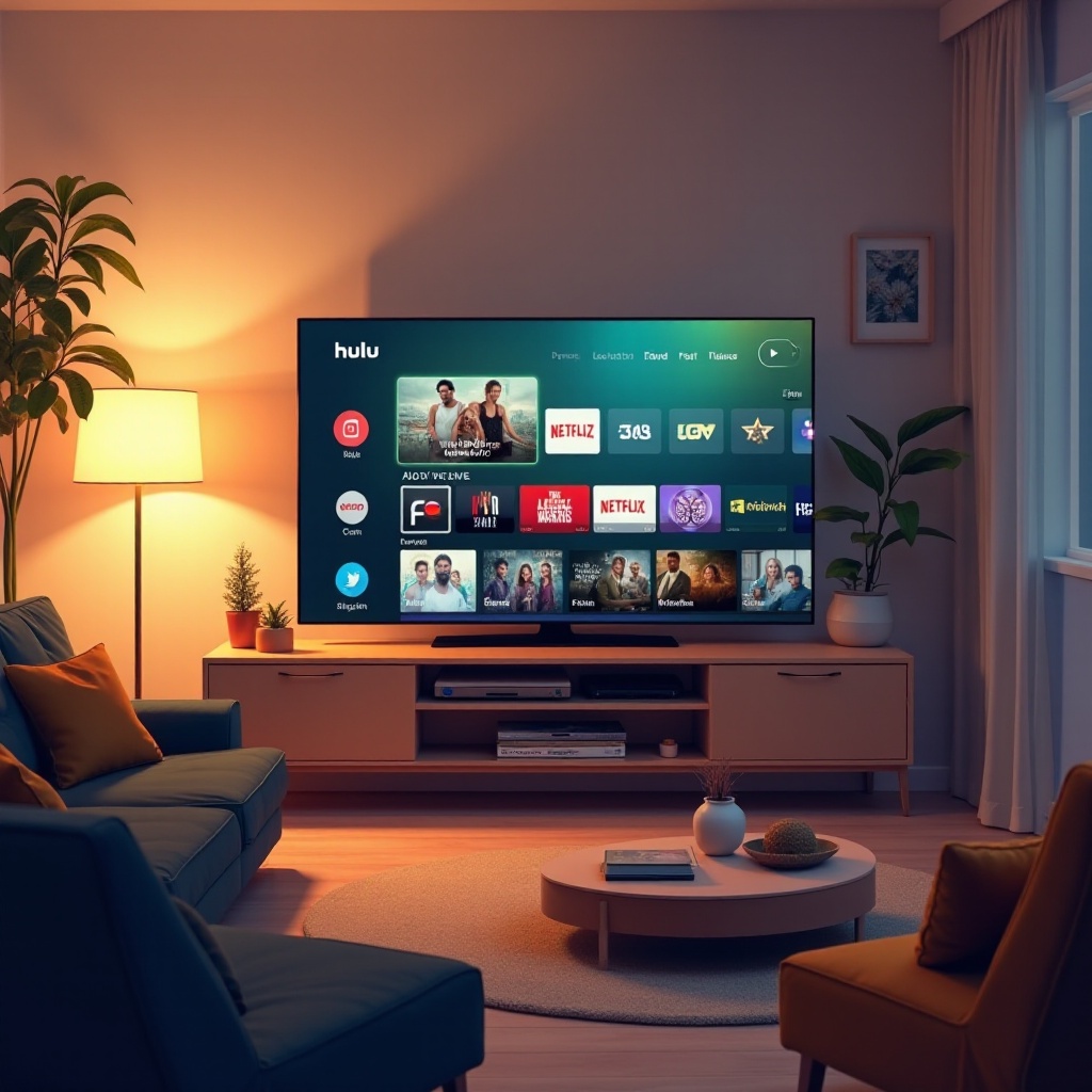 como assistir Hulu na minha smart TV