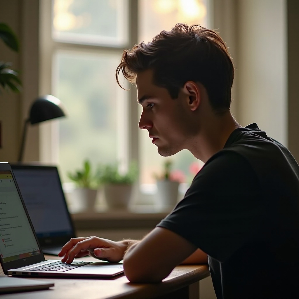 nem tudom ellenőrizni a chromebook jelszavamat