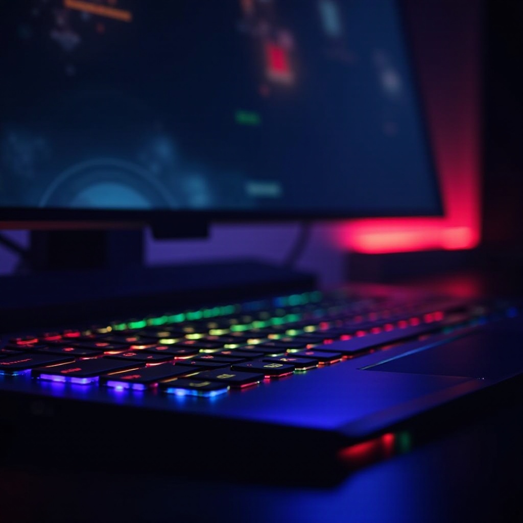 ไฟคีย์บอร์ด Lenovo Vantage Legion ของฉัน