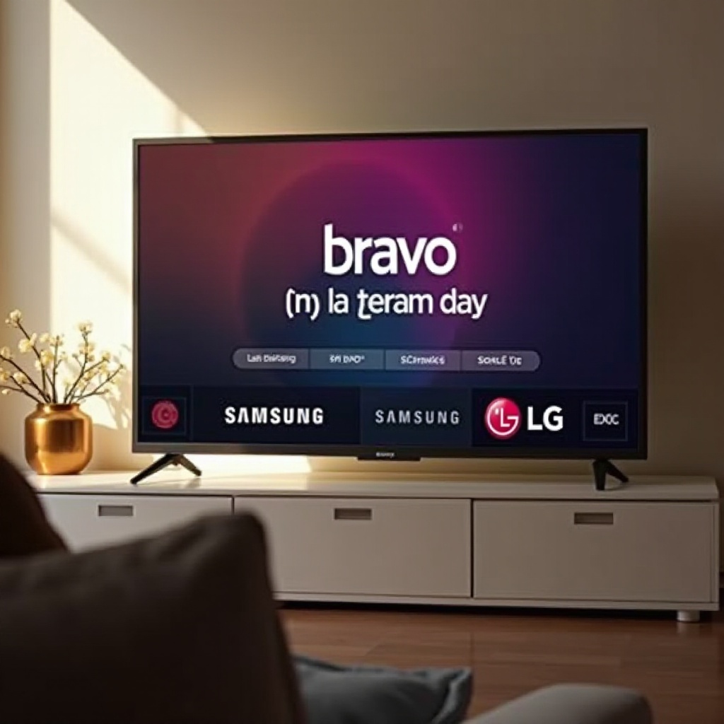 wie man Bravo auf einem Smart-TV schaut