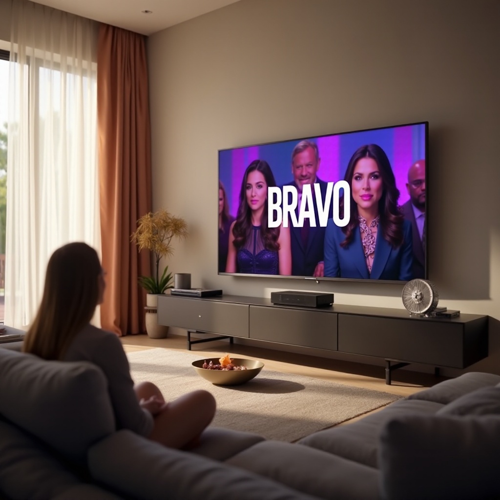wie man Bravo auf einem Smart-TV schaut