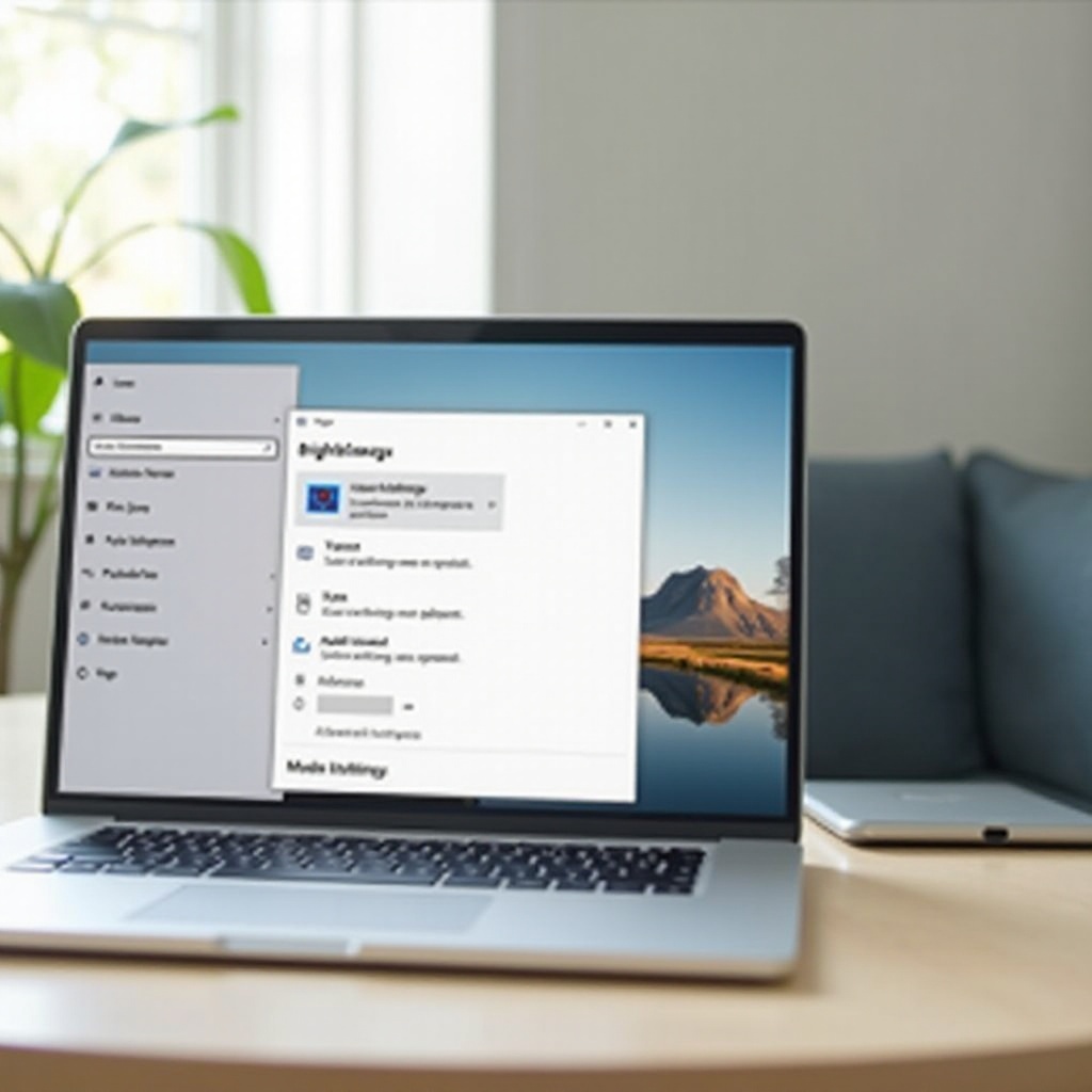 impostazioni di luminosità Windows 11
