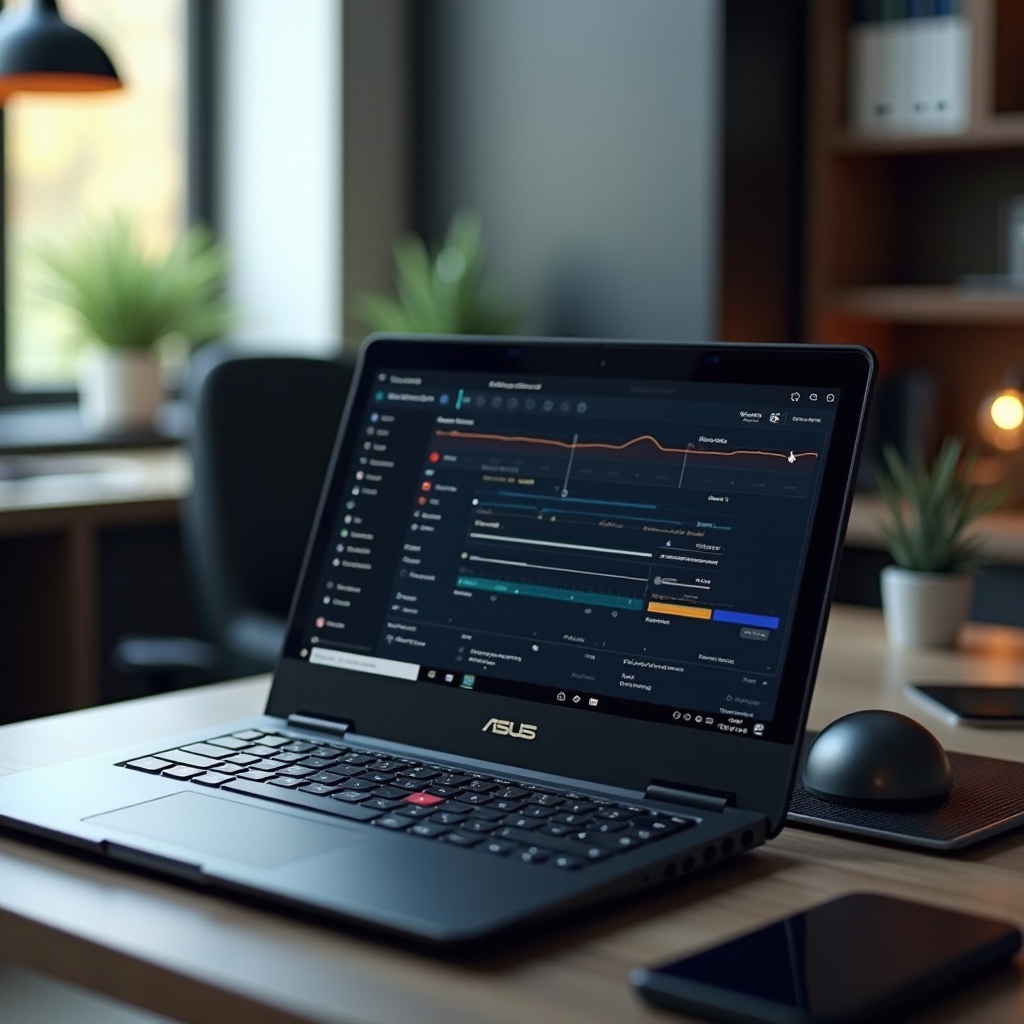 problemas de áudio com o laptop Asus Vivobook