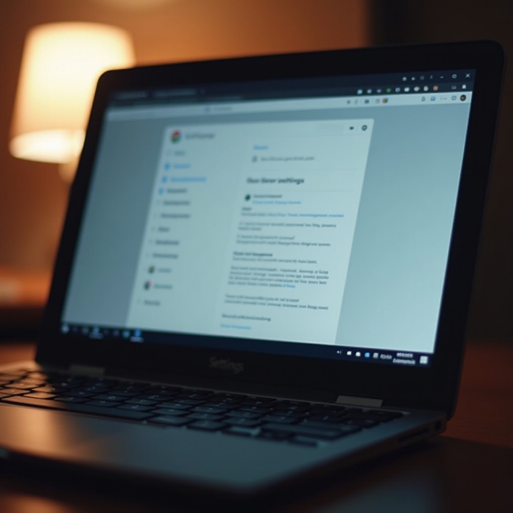 como desativar o modo restrito no Chromebook da escola