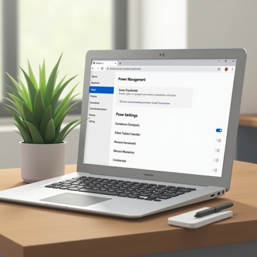 การควบคุมใดที่ปิดคอมพิวเตอร์ของคุณบนแล็ปท็อป Chromebook?