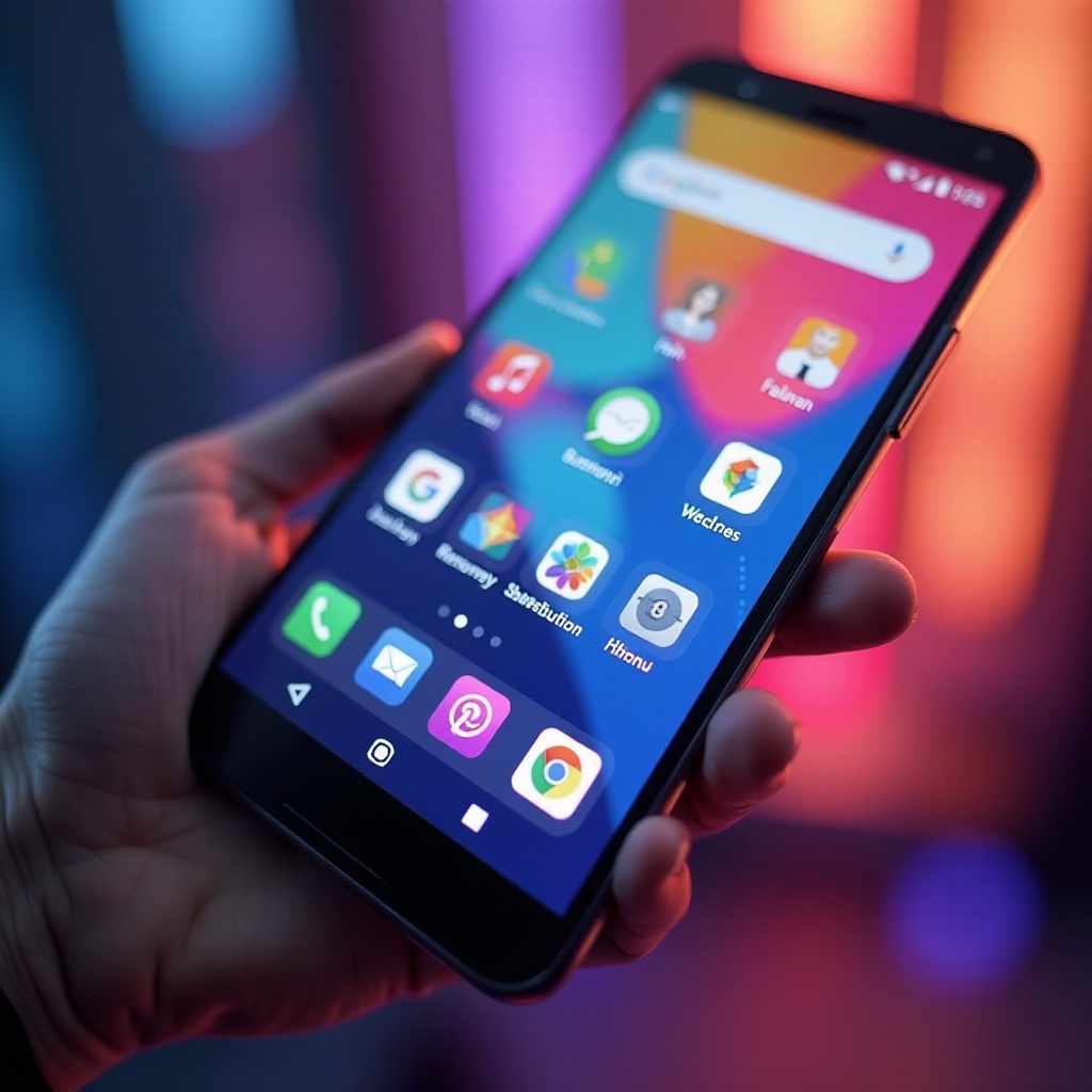come cambiare i colori dell'app su Android