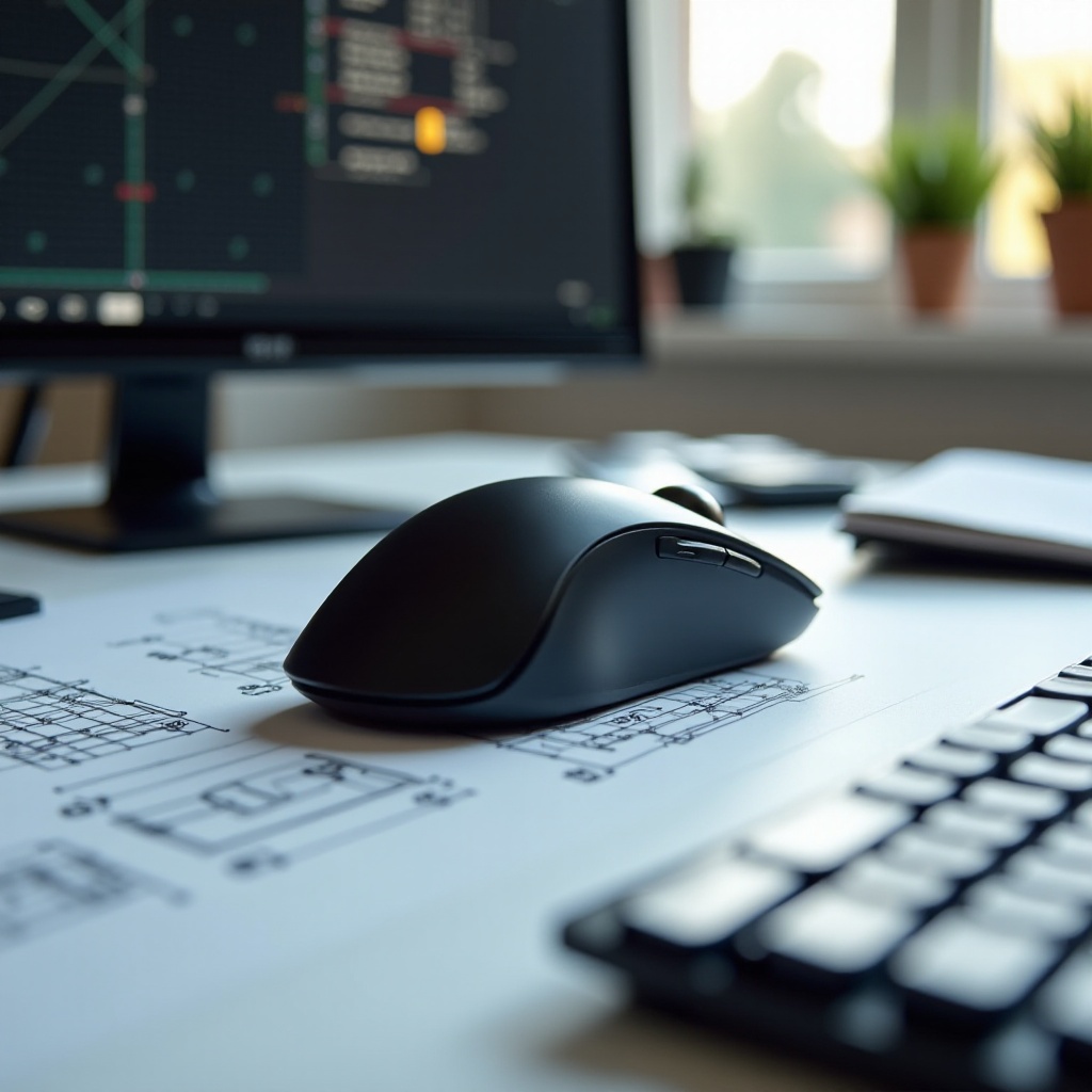 melhor mouse trackball para CAD