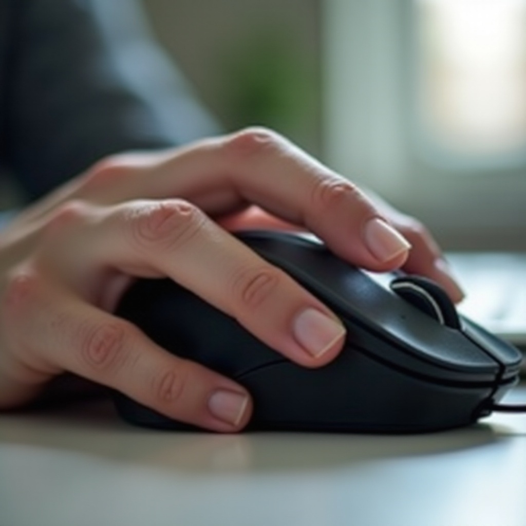 المعصم يؤلم من استخدام الفأرة