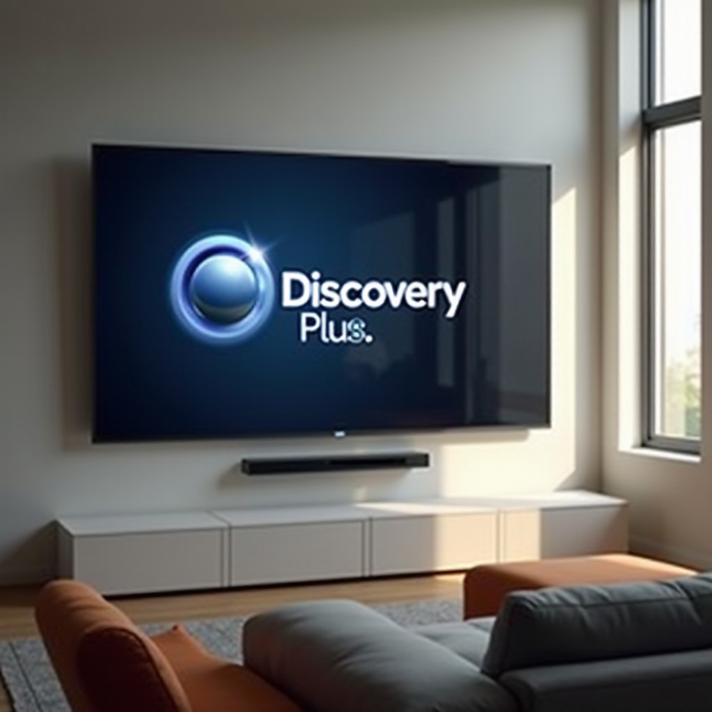 wie man Discovery Plus auf einem Smart-TV sieht