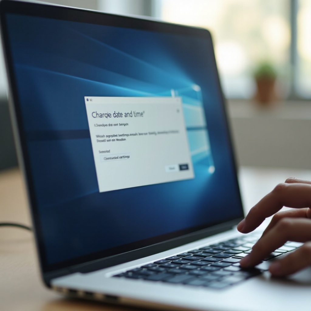 Uhrzeit ändern ausgegraut Windows 10