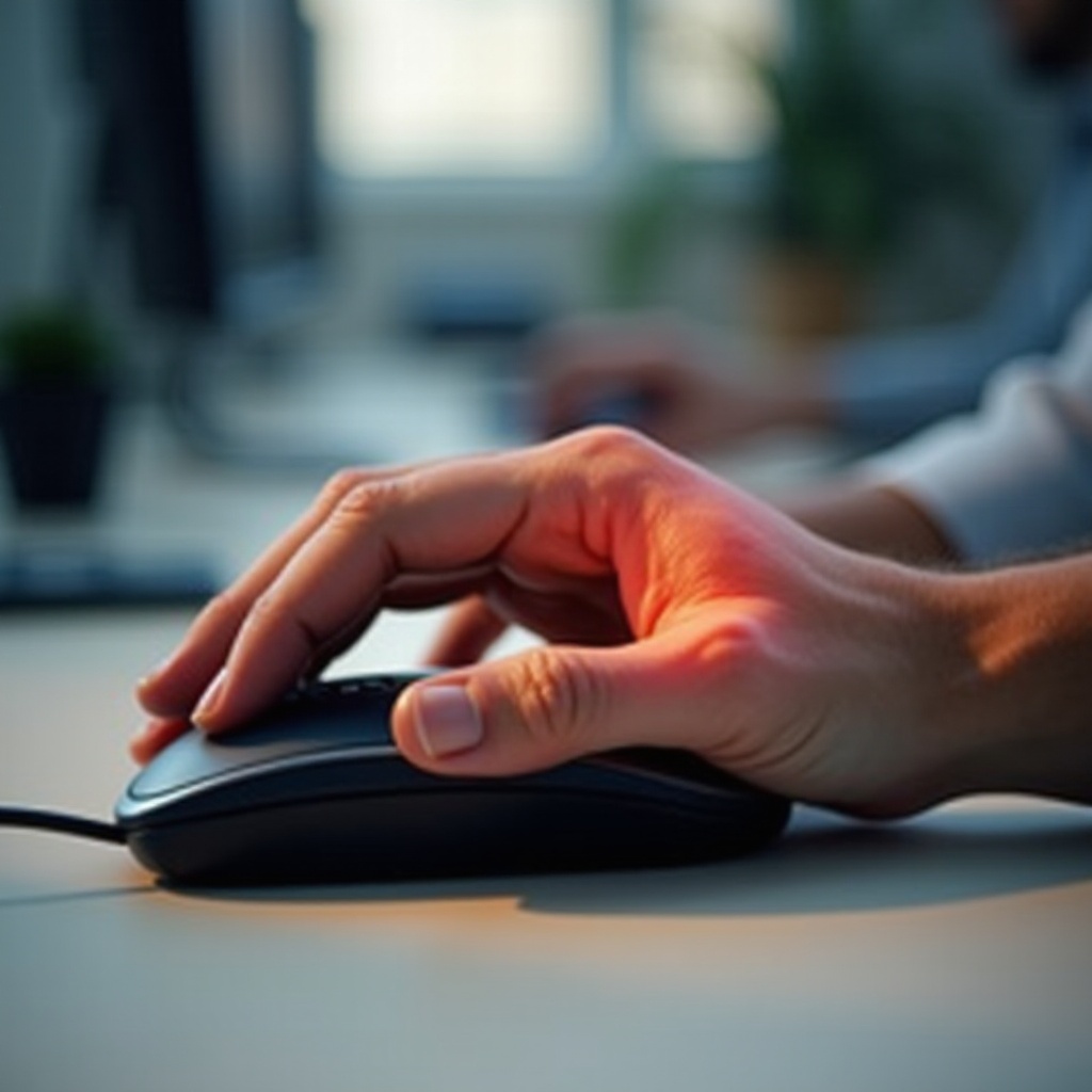 Il polso fa male a causa del mouse