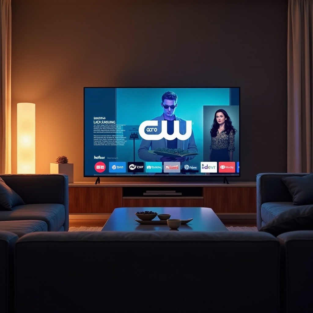 wie man CW auf einem Samsung Smart TV schaut
