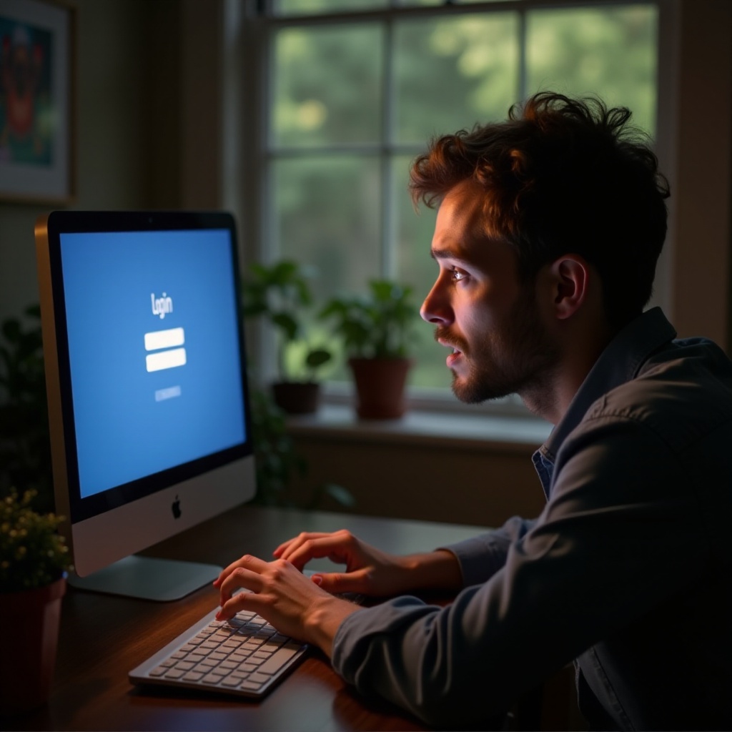 warum sind meine Anmeldecomputertasten zufällig