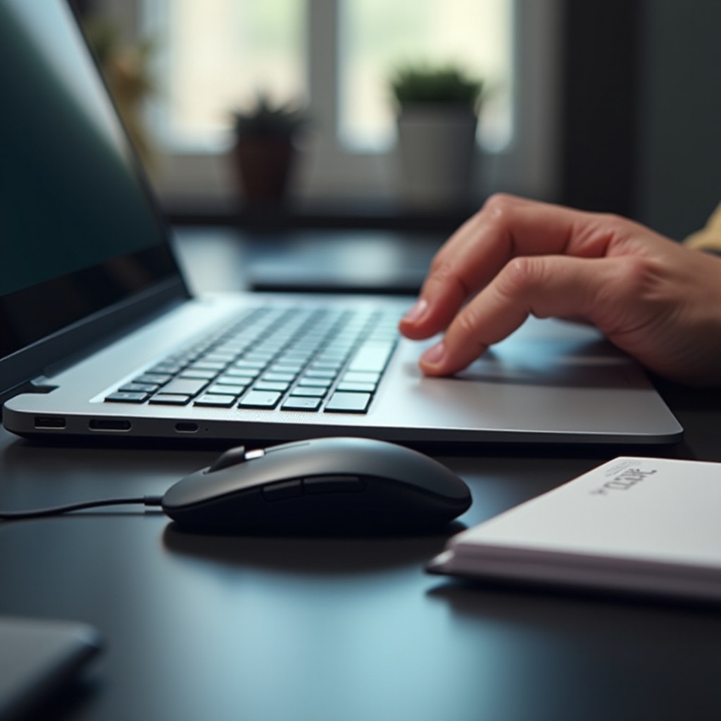 จะทำอย่างไรถ้าเมาส์ Chromebook ช้า?