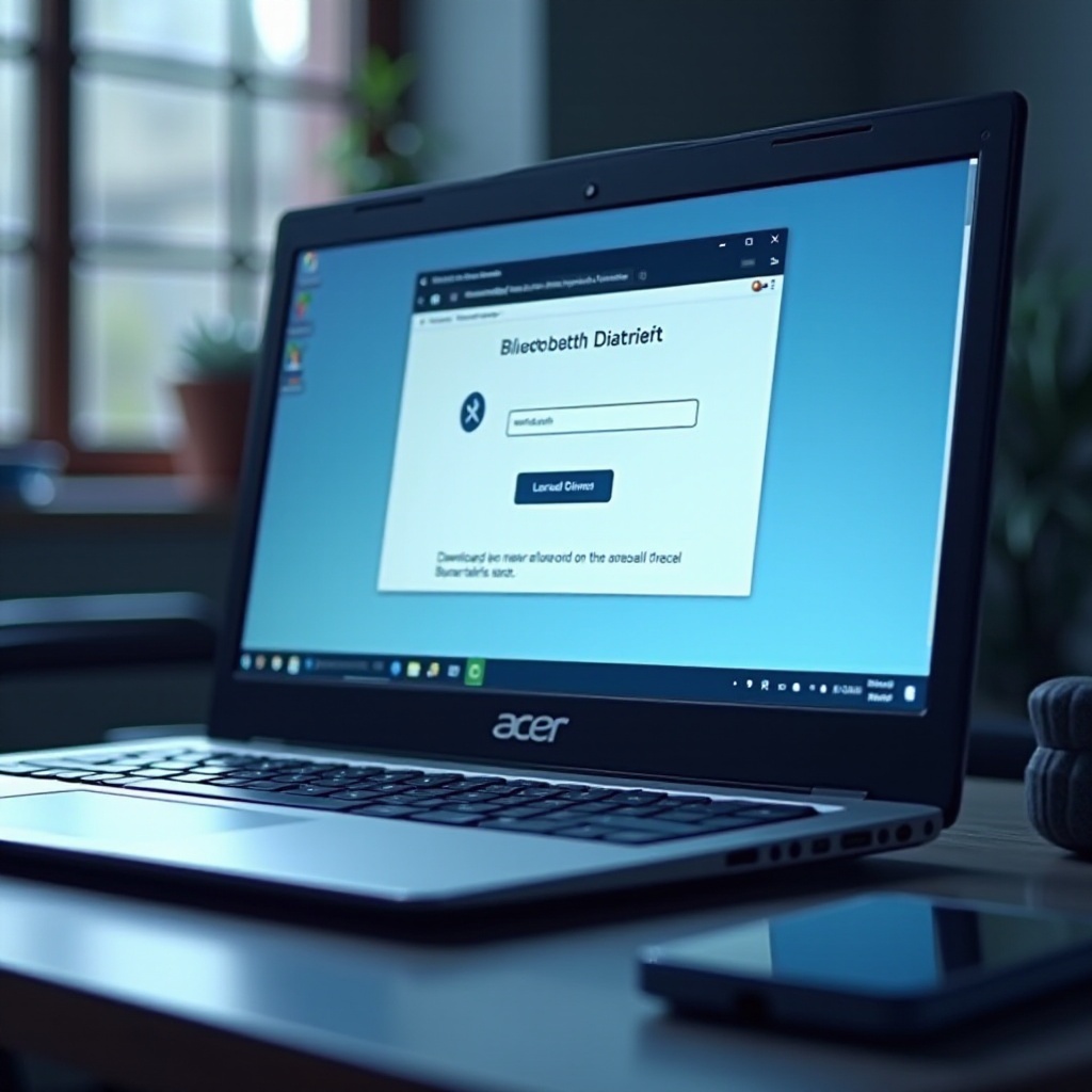 ไดรเวอร์บลูทูธสำหรับแล็ปท็อป Acer ของฉัน