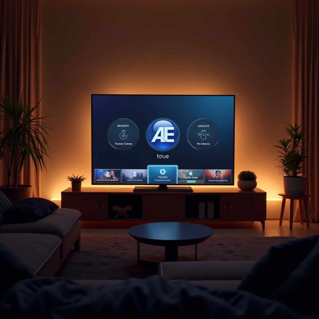 ฉันจะดู A&E บนสมาร์ททีวีของฉันได้อย่างไร