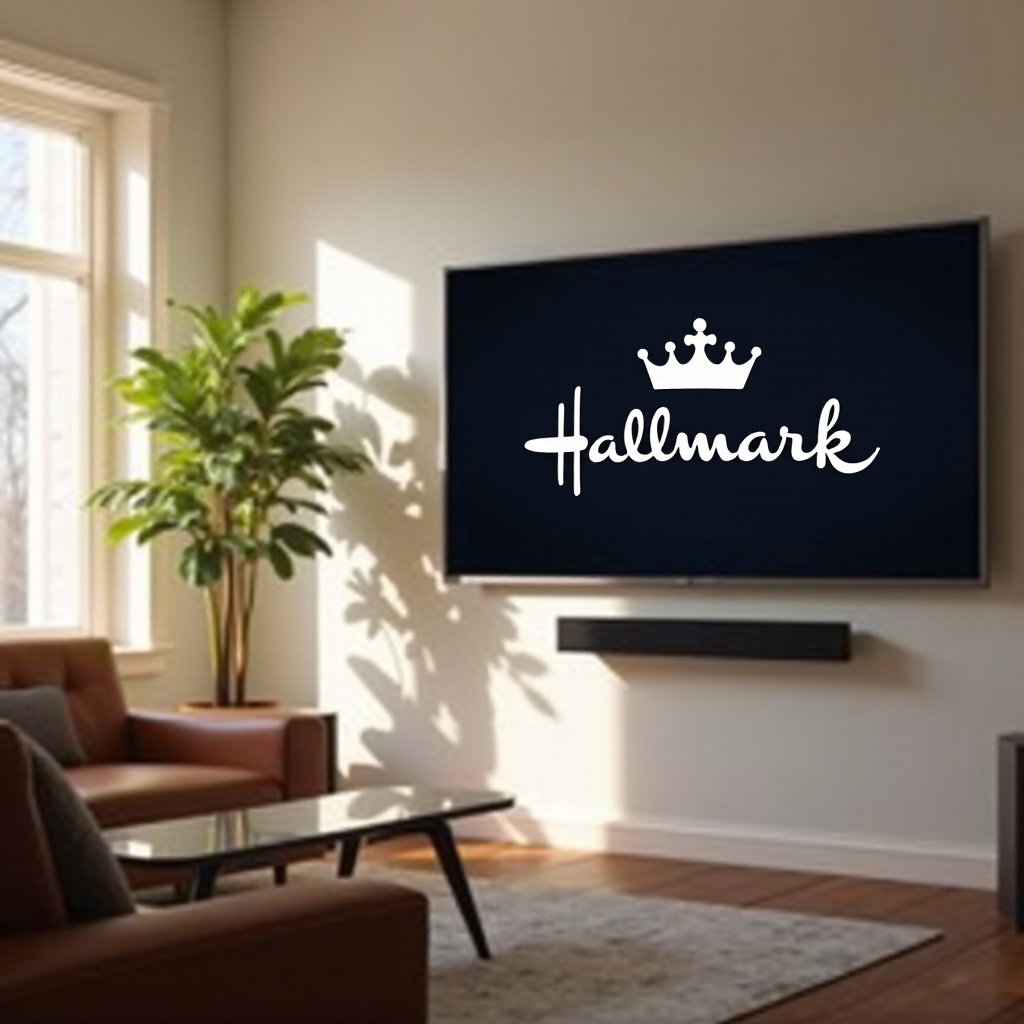 wie man Hallmark auf einem Smart-TV sieht