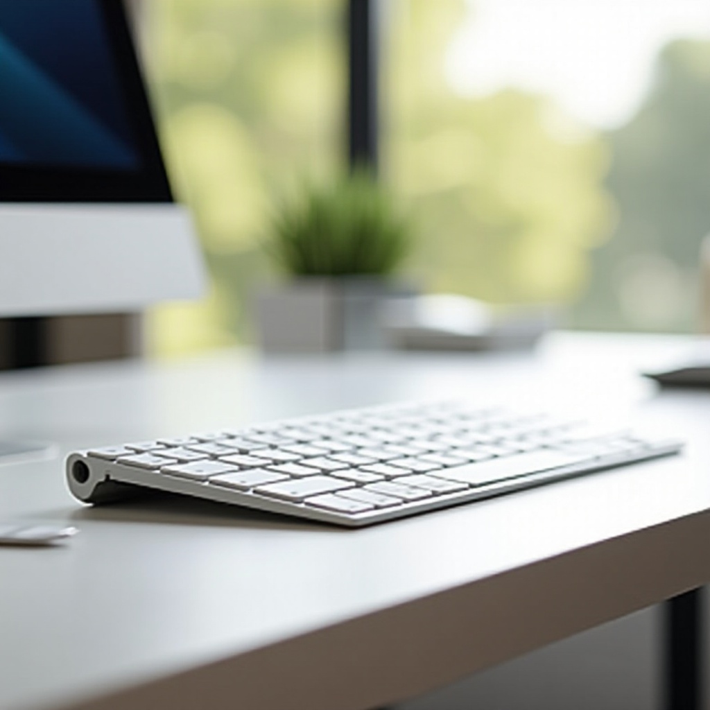 คีย์บอร์ดไร้สายของ Mac ไปยังพีซี Windows 11