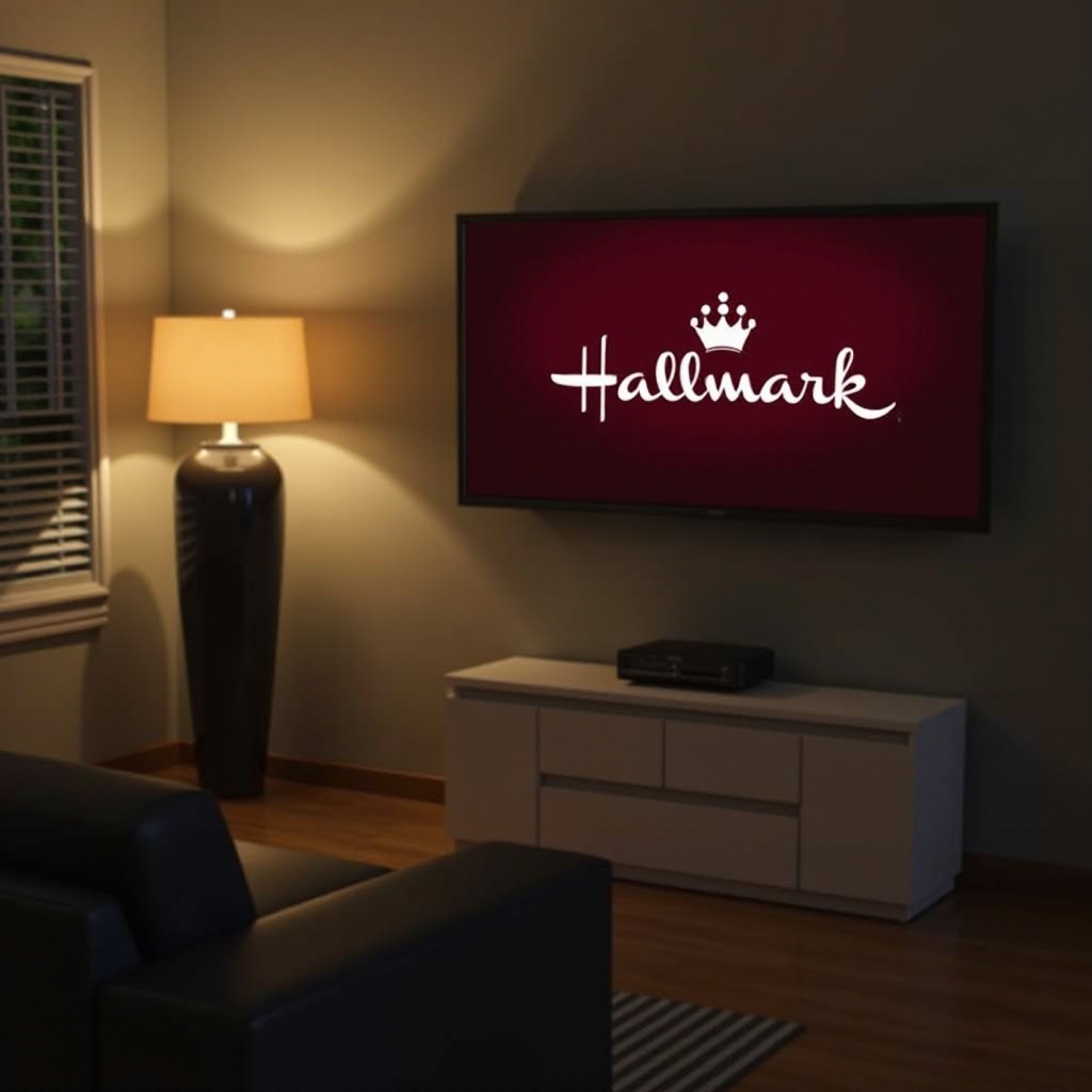 wie man Hallmark auf einem Smart-TV sieht