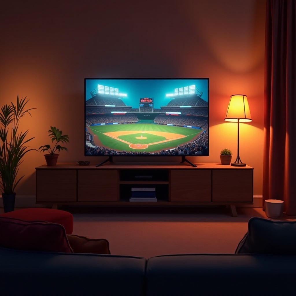 wie man das Astros-Spiel auf einem Smart-TV anschaut