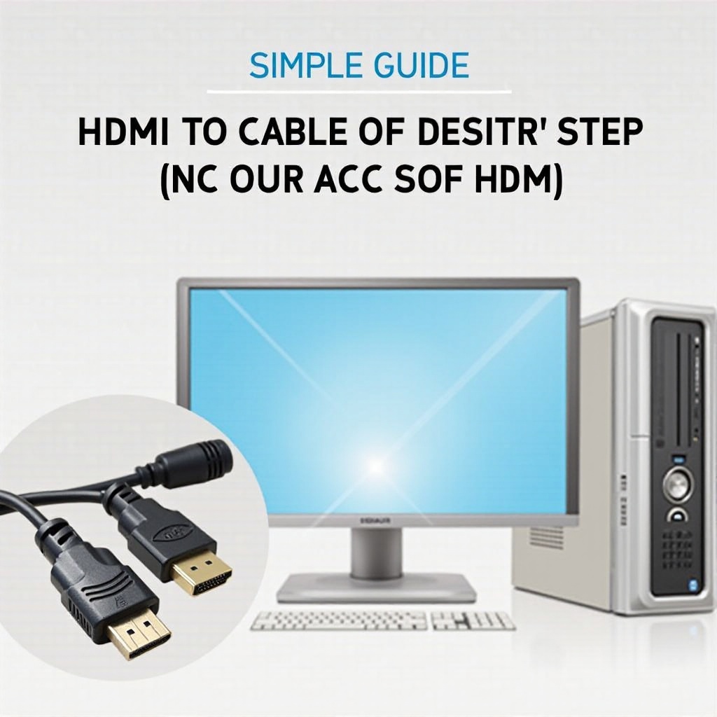 meinen Monitor mit meinem PC über HDMI verbinden