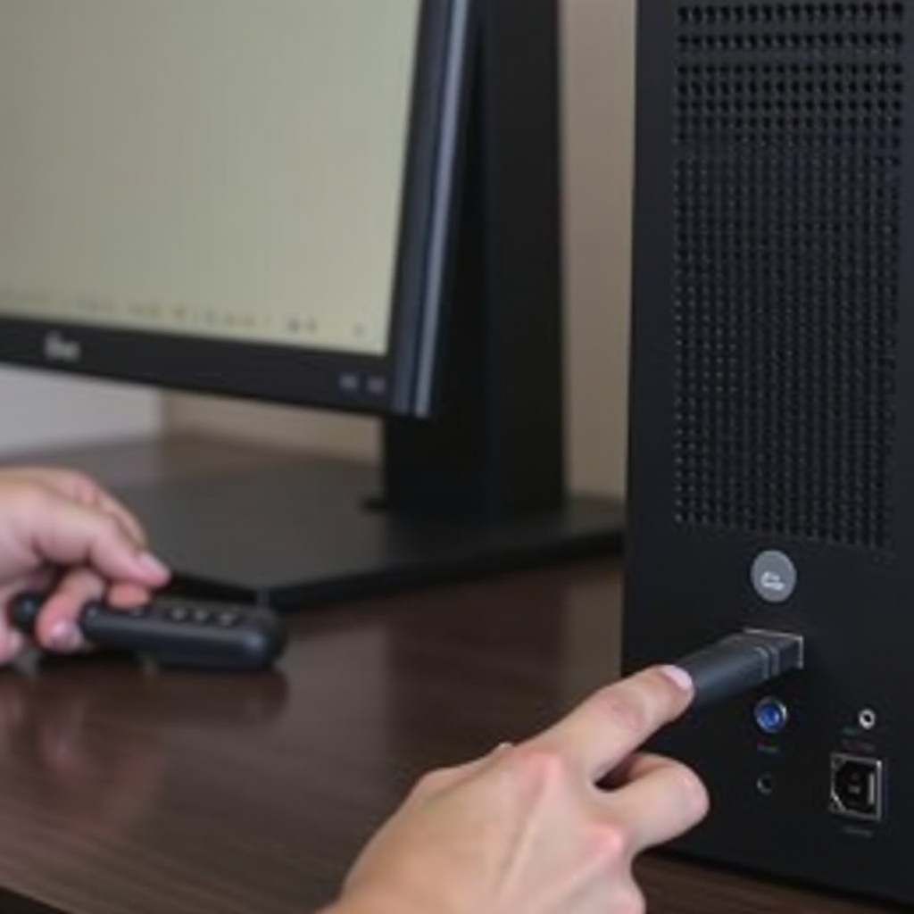 meinen Monitor mit meinem PC über HDMI verbinden