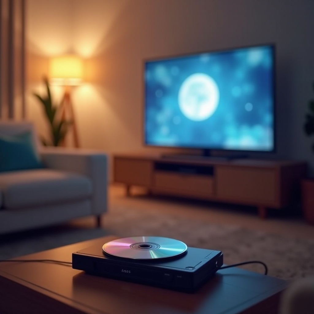 wie man eine DVD auf einem Samsung Smart TV sieht