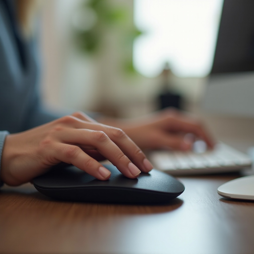 المعصم يؤلم من استخدام الفأرة