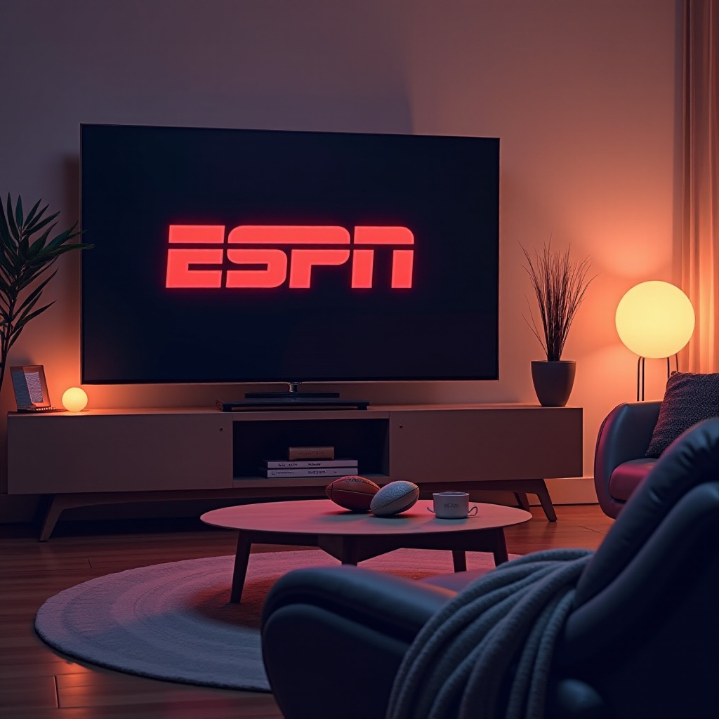 كيفية مشاهدة ESPN على التلفاز الذكي بدون كابل